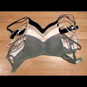 SOLD*** Aerie bra bundle (5)